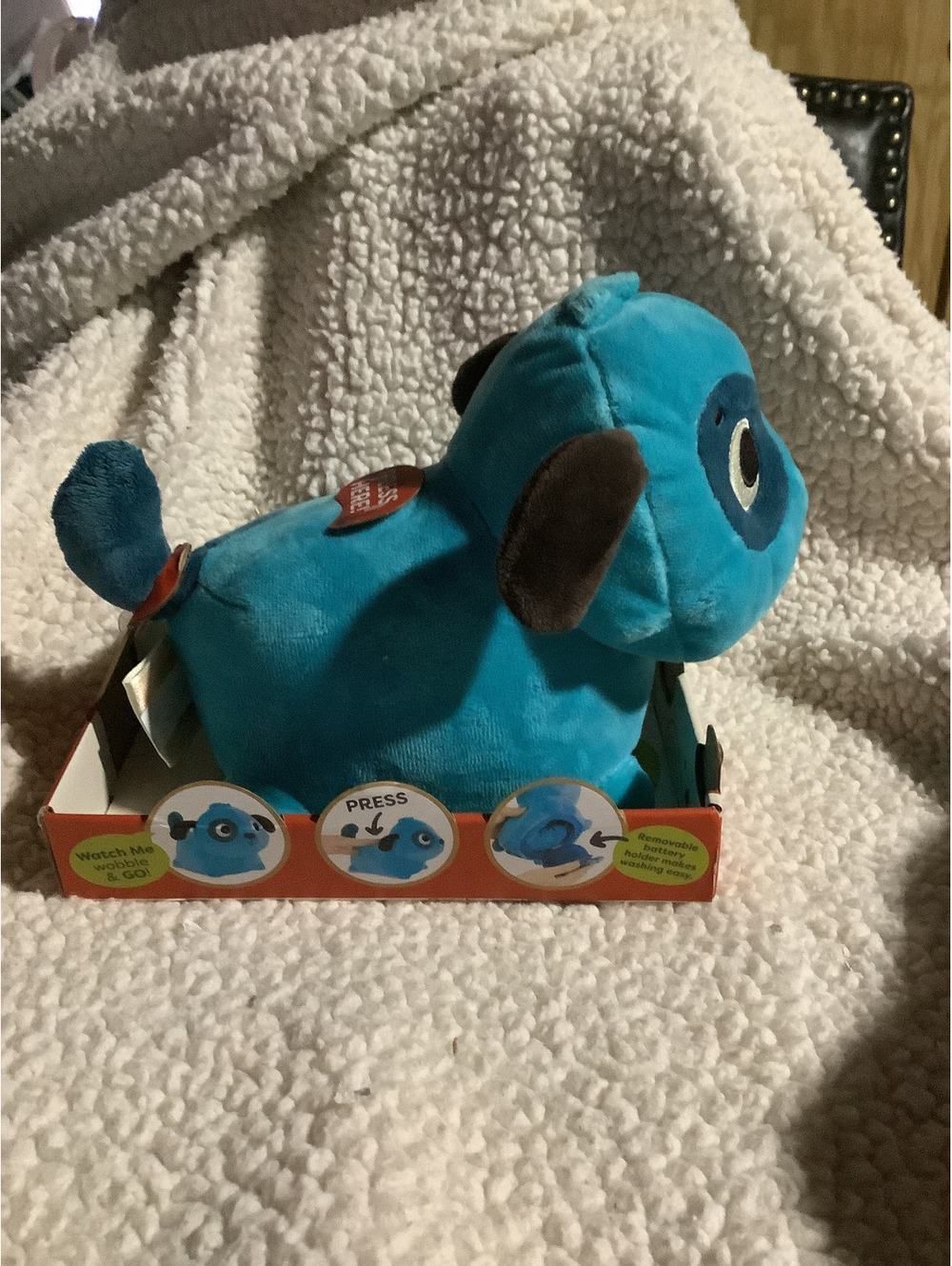 B. Toys Wobble 'n' Go Interactive Plush Dog